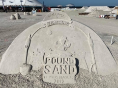 pound sand 2019 sand sculpture