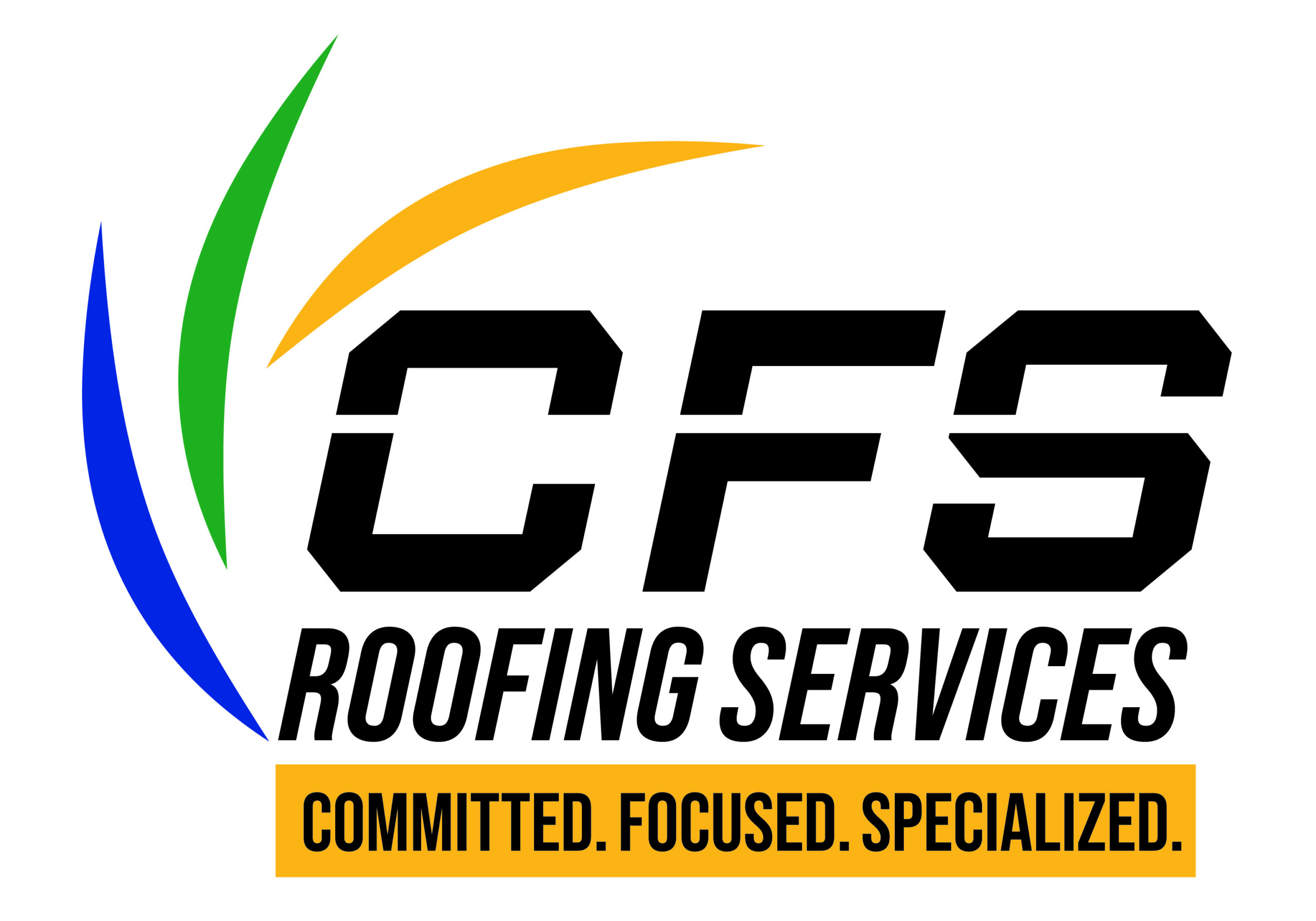Logo for CFS Roofing Services.